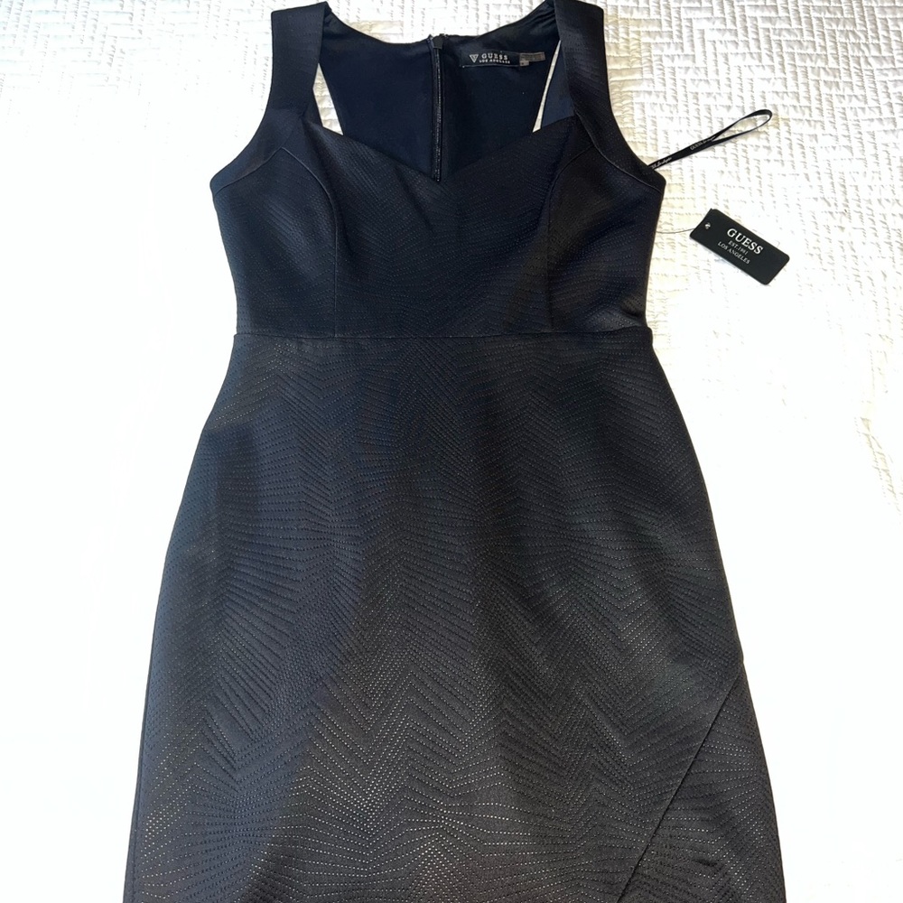 A beautiful mini black dress